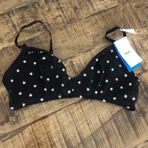 NWT DKNY Stars Mesh Bralette XL